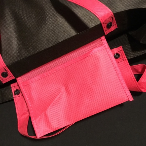 🆕 💗🖤💗NWT I’M NOT THE PLASTIC BAG TYPE! QUOTE TOTE BAG 💗🖤💗 - Picture 5 of 5